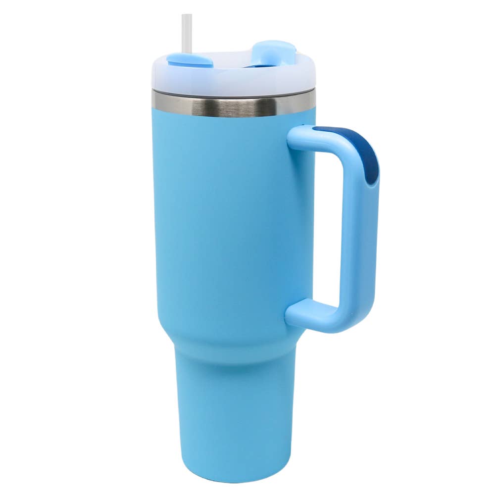 40 oz Oversized Dupe Tumbler | Sky Blue