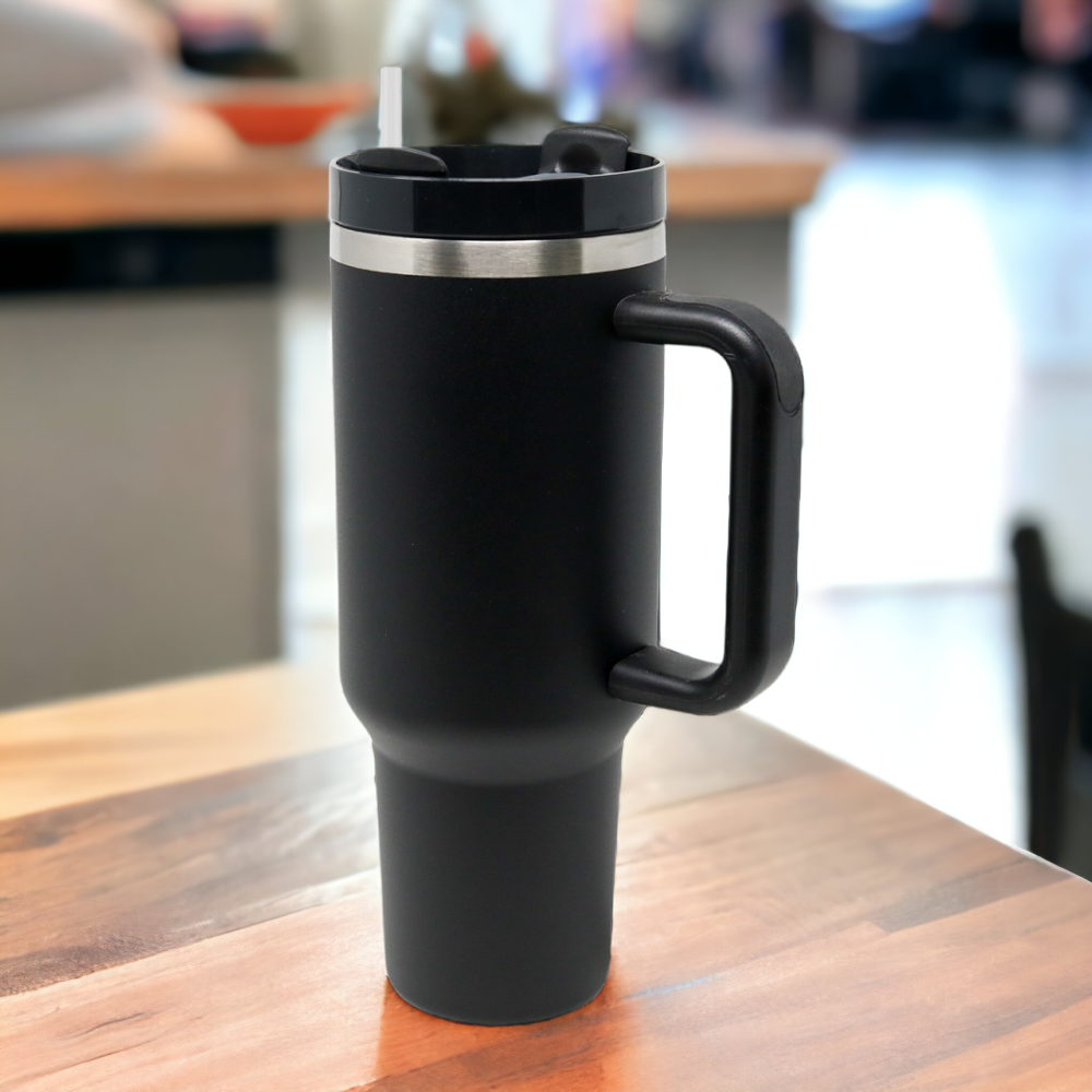 40 oz Oversized Dupe Tumbler | Black