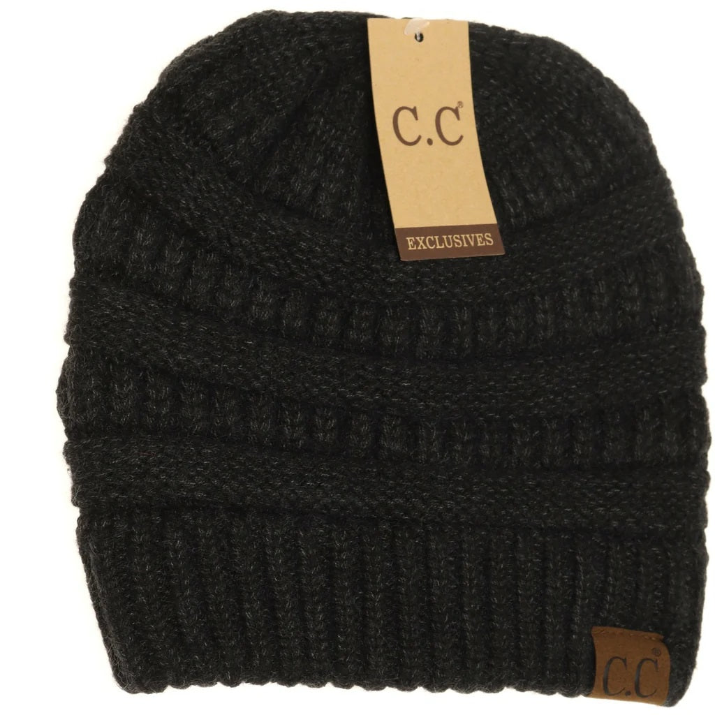 CC Mixed Soft Yarn Beanie