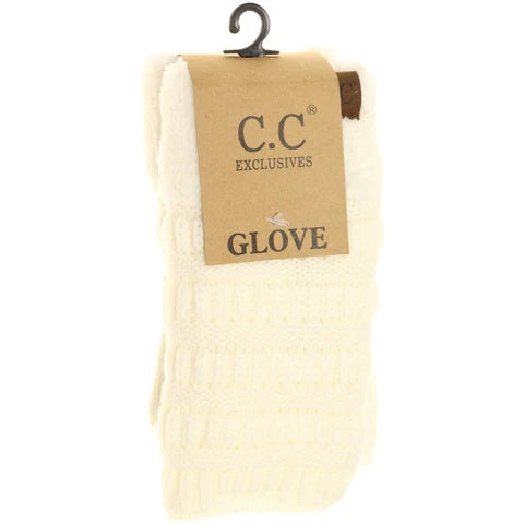 CC Fingerless Sherpa Lined Gloves