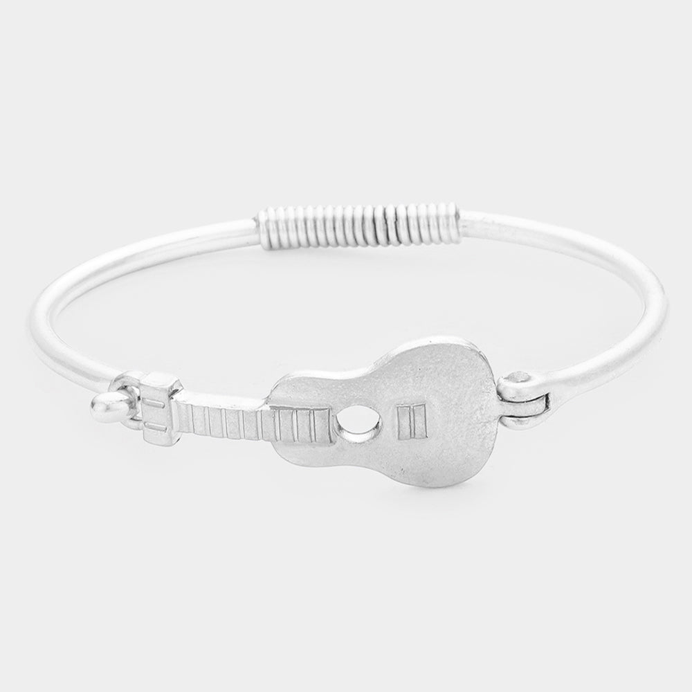 Metal Guitar Hook Bracelet