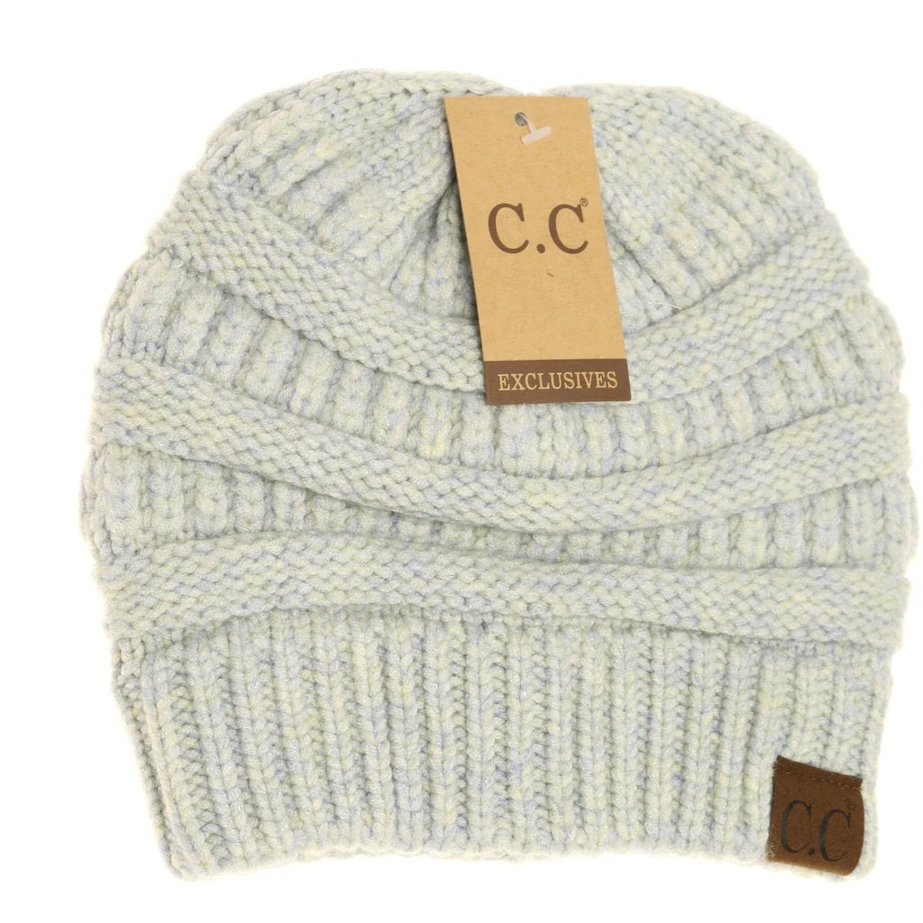 CC Mixed Soft Yarn Beanie