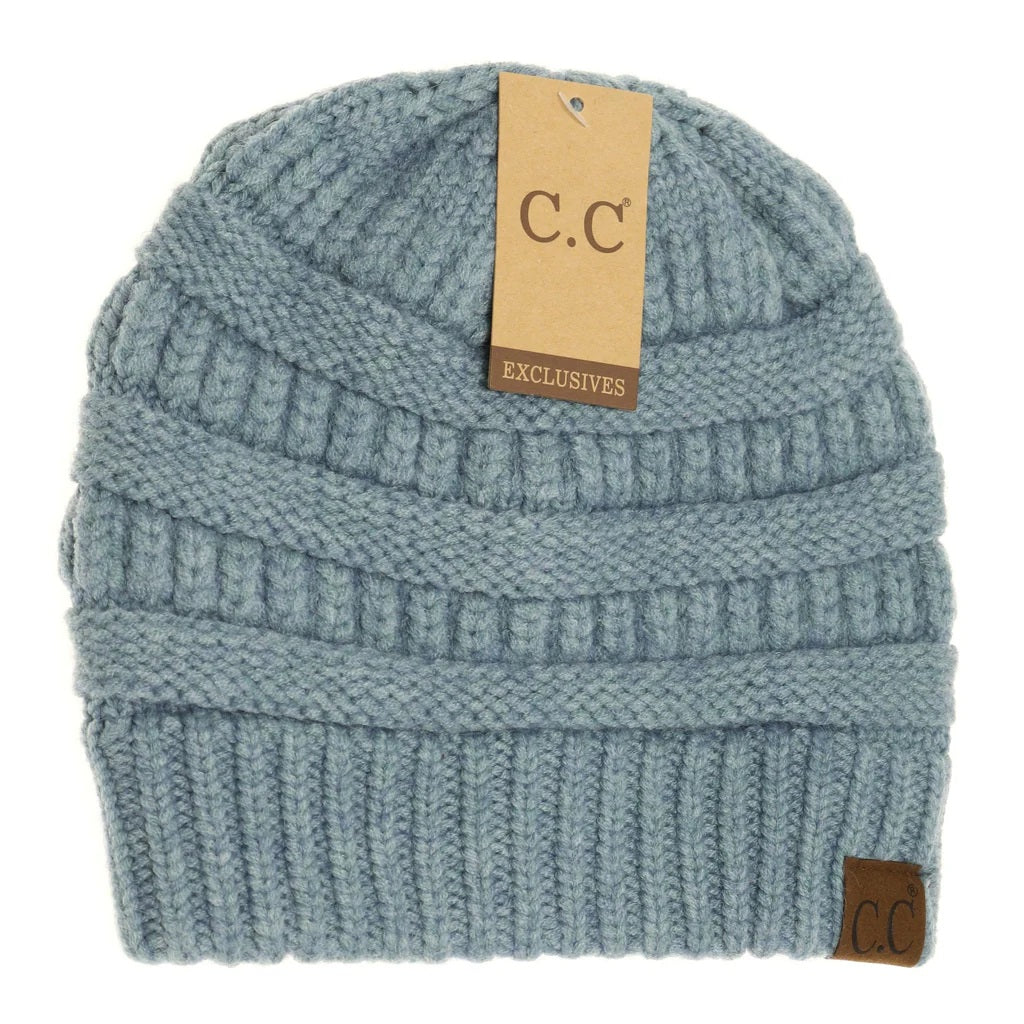 CC Mixed Soft Yarn Beanie