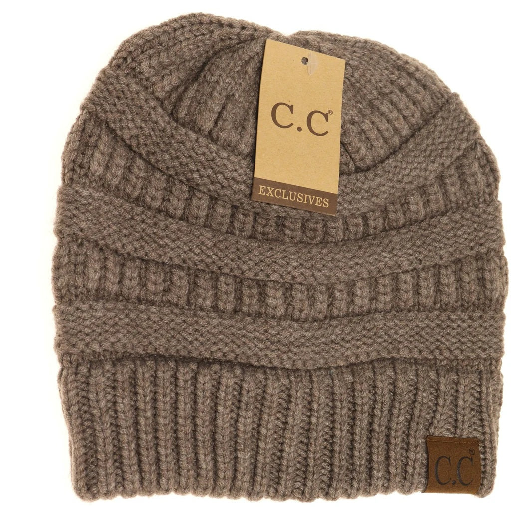 CC Mixed Soft Yarn Beanie