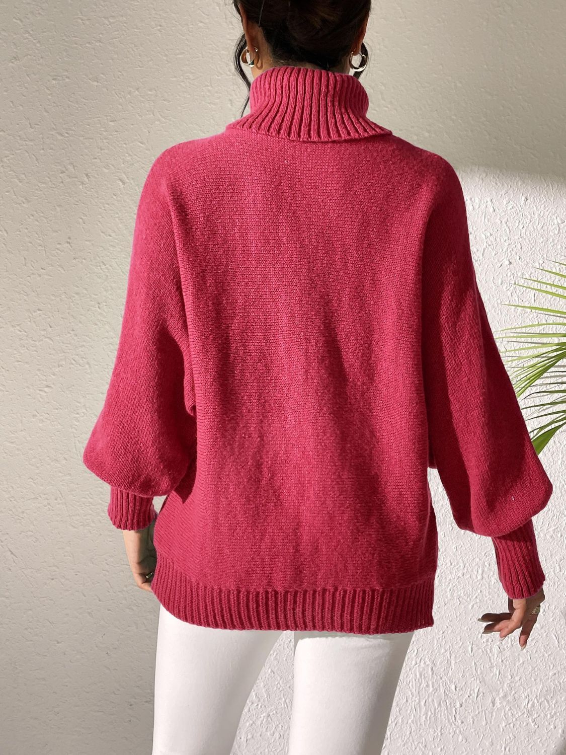 Turtleneck Long Sleeve Sweater