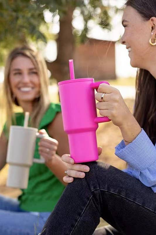 30OZ  TUMBLER WITH STRAW | DT911