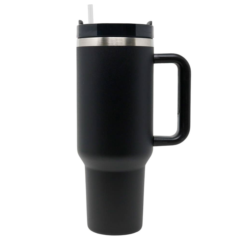 40 oz Oversized Dupe Tumbler | Black