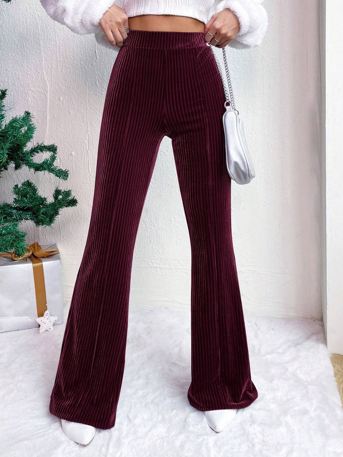 High Waist Flare Pants